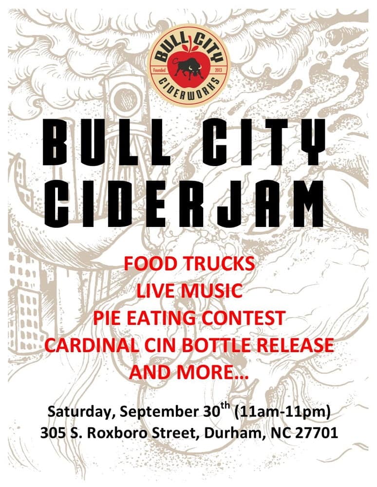 Fall Cider & Beer Events in Durham, NC 1