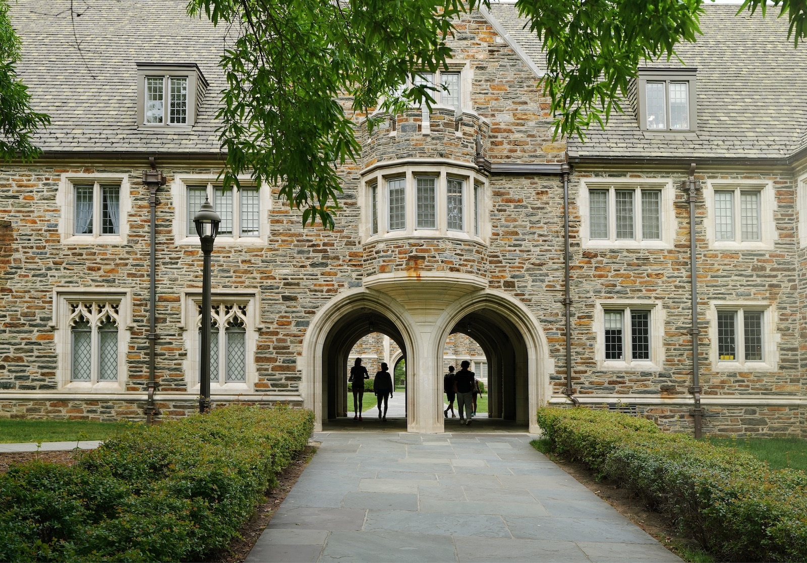 Students Walking on Duke University, close to our top-rated Bed and Breakfast in Durham